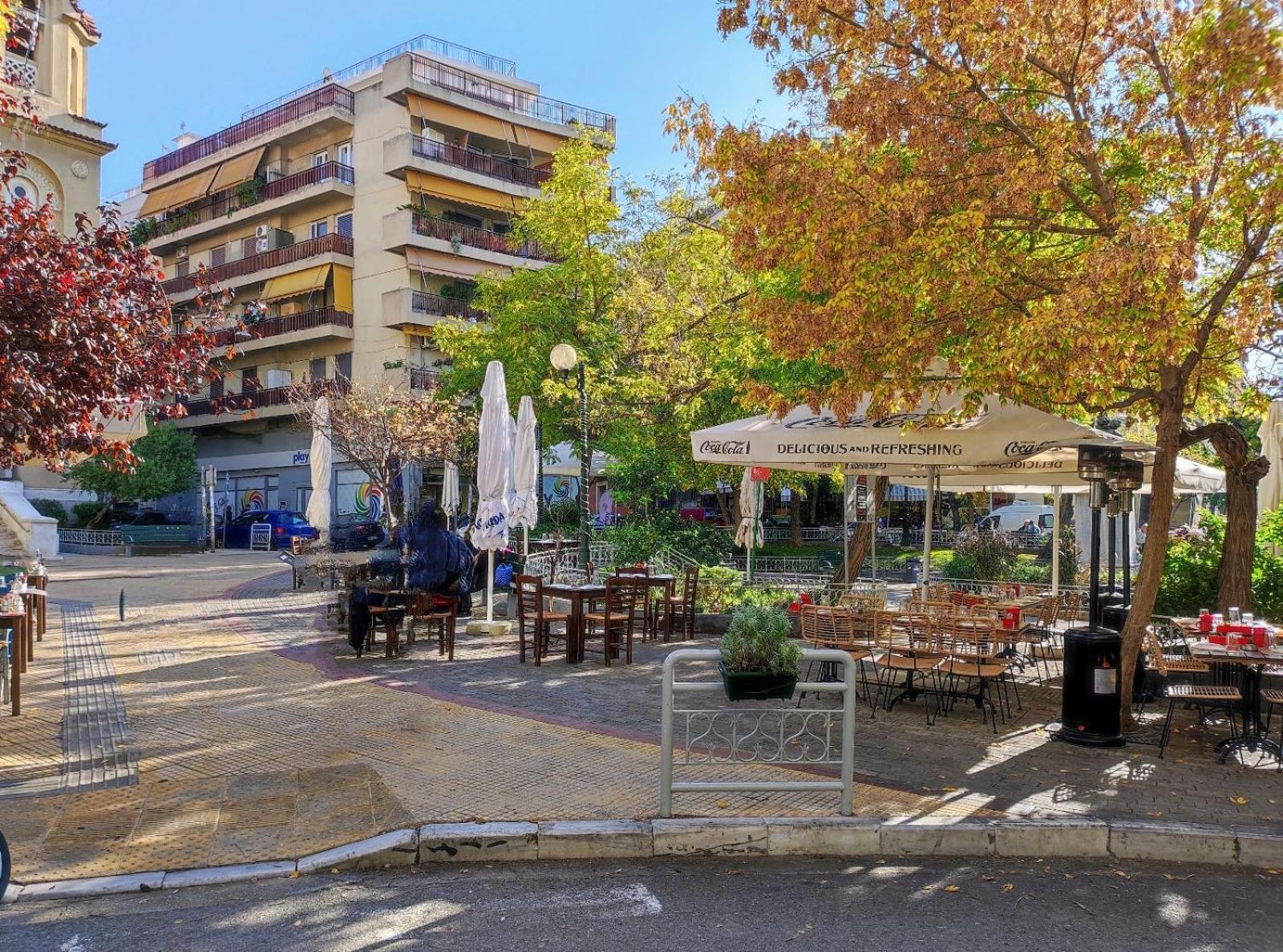 Aris Central Atény Exteriér fotografie