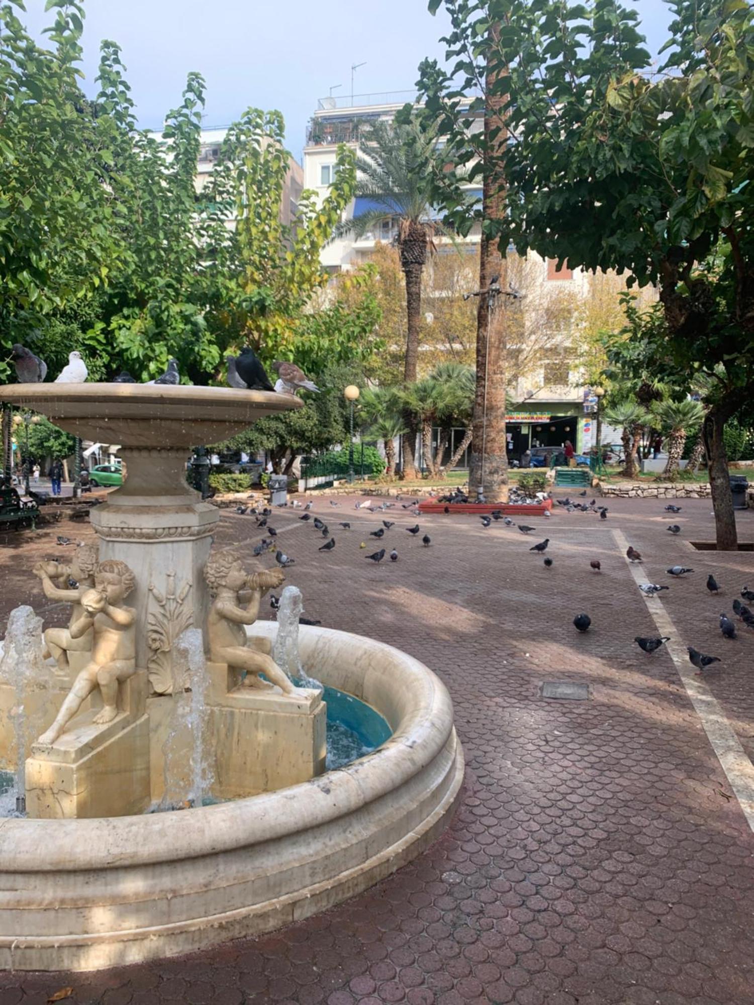 Aris Central Atény Exteriér fotografie